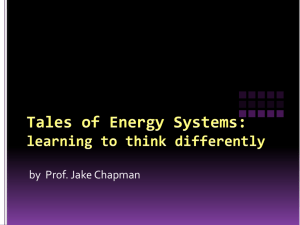 Tales of energy systems - University of Nottingham