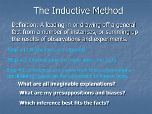The Inductive Method