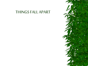 Things Fall Apart