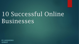 10 Successful Online Businesses