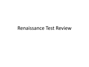 Renaissance Test Review - iMiddle7thgradeWorldHistory