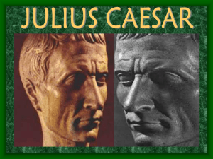 Caesar Background powerpoint