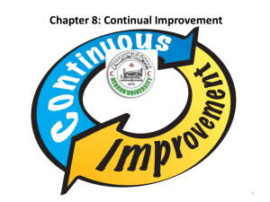 (Continual Improvement )?