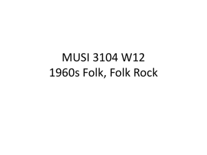 MUSI 3104 W12 Introduction