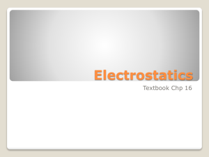Electrostatics - WordPress.com