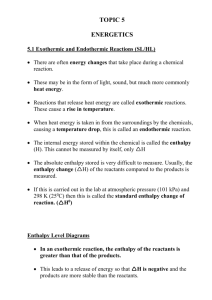 Energetics Notes