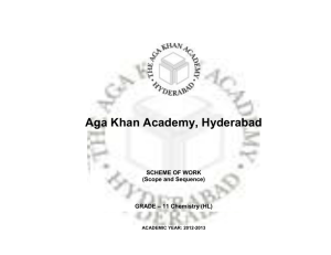 SOW-AKA-G11-chemistryHL-sem2 - Chemistry-JDC