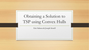 Solutions to TSP using Convex Hull