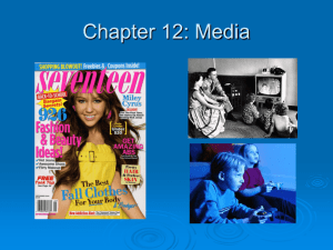 Chapter 12: Media
