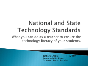ISTE Technology Standards for Students