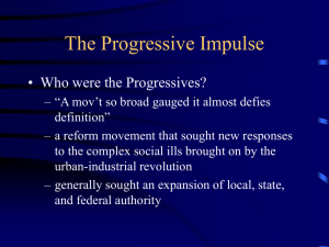 The Progressive Impulse