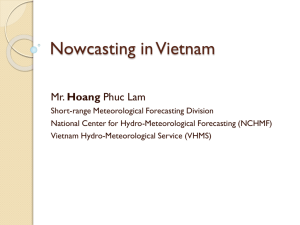 Nowcasting in Vietnam