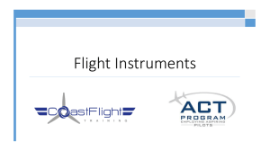 Flight Instruments - Coast Flight Training