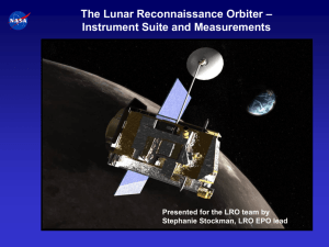 Overview of the Lunar Reconnaissance Orbiter and Mission