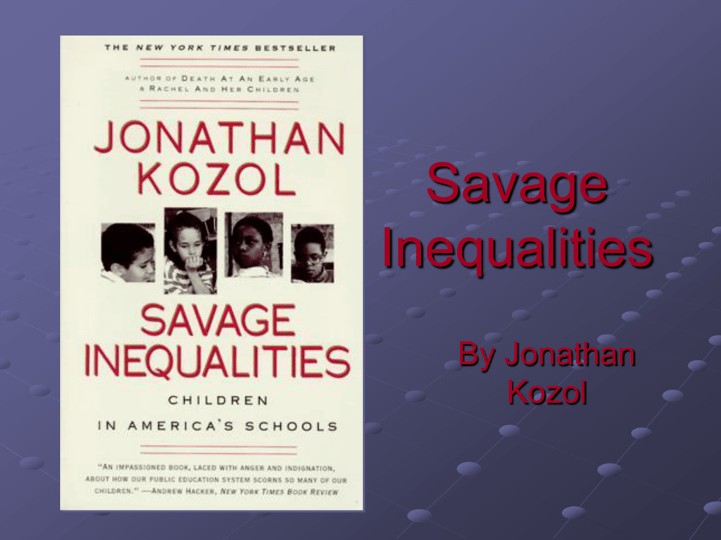 kozol savage inequalities