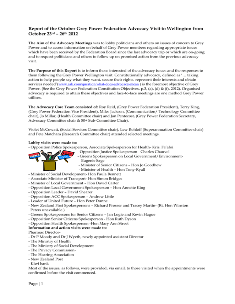 Advocacy Full Report Oct 2012