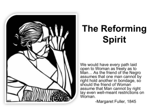 The Reforming Spirit