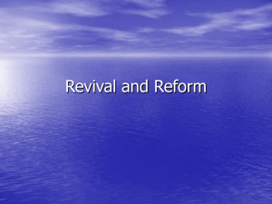 Revival and reform