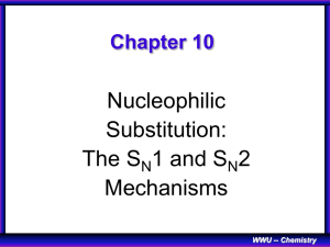 Nucleophilic Substitution