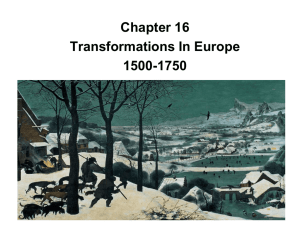 Chapter 16: Transformations in Europe