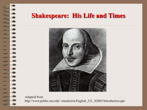 Shakespeare - Moore Public Schools
