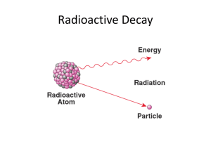 Radioactive Decay