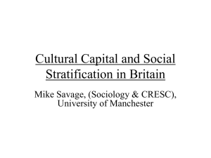 Cultural Capital and Social Exclusion