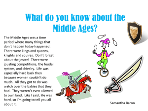 The People of the Middle Ages