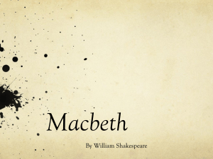 Macbeth Themes, Motfis, and Symbols