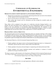 BEE - Department of Biological and Environmental Engineering