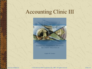 Accounting Clinic III