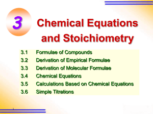 Formulae of Compounds