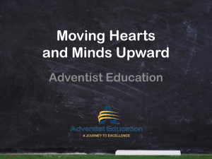 Moving Hearts And Minds Upward - Tualatin Valley Junior Academy