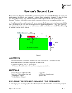 Newtons Second Law n..
