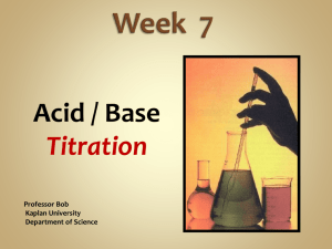 Week 7 - Chemistry