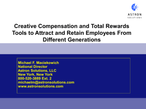 Creative Compensation and Total Rewards to Retain Different