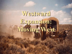 Reasons for Moving West