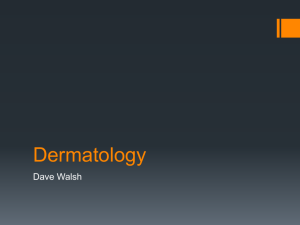 Dermatology - Clinical Departments