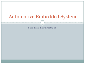 Automotive Embedded System