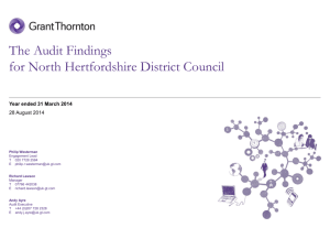(Attachment: 7)Report - North Hertfordshire District Council
