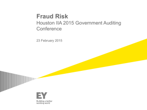 Fraud Risk - IIA