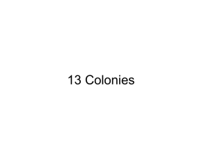 13 Colonies