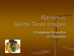 Racism in Sports Teams Trademarks