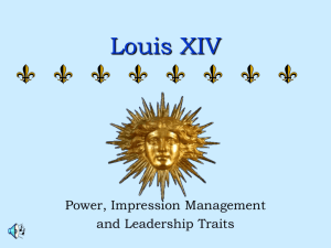 Louis XIV (KOP slides)