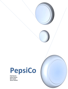 PepsiCo - UW Student Websites
