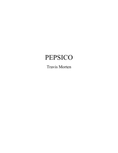 PEPSICO Case Study