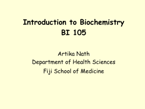 Introduction to Biochemistry USP