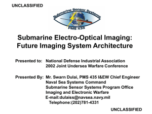 Imaging system architecture - National Defense Industrial Association