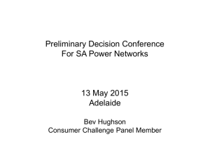 SAPN - Australian Energy Regulator