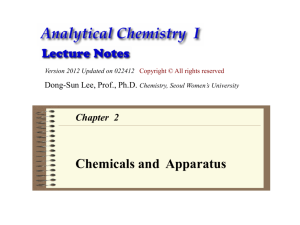 Analytical Chemistry